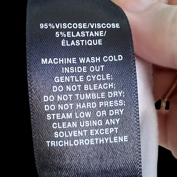 LAFAYETTE 148 NEW YORK CLASSIC BLUE AND WHITE BRUSHSTROKE DRESS - Picture 2 of 5